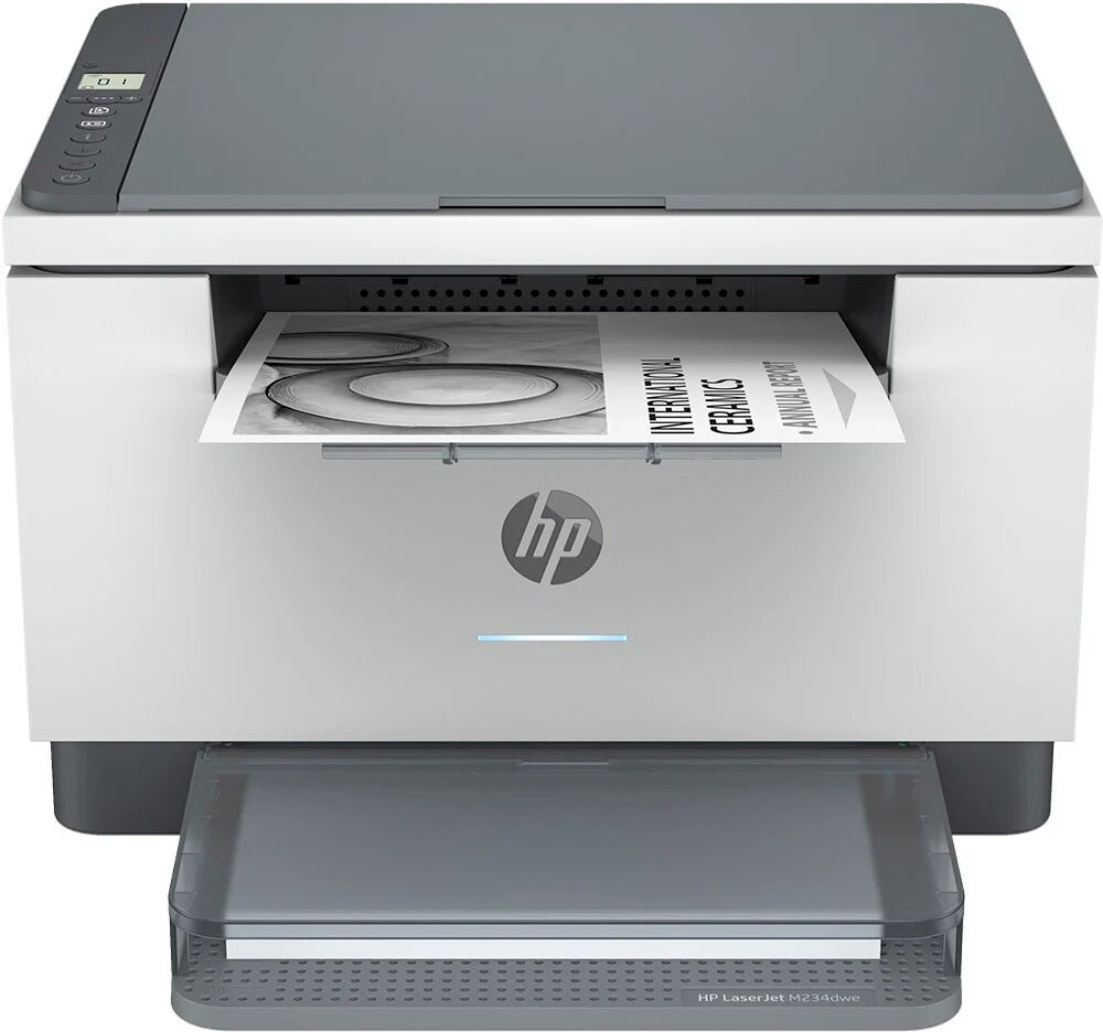 HP LaserJet Stampante multifunzione M234dwe Bianco e nero Stampante per Abitazioni e piccoli uffici Stampa, copia scansione Scansione verso e-mail scansione verso PDF, dimensioni compatte stampa fronte/retro rapida risparmio energetico Wi-Fi dual band