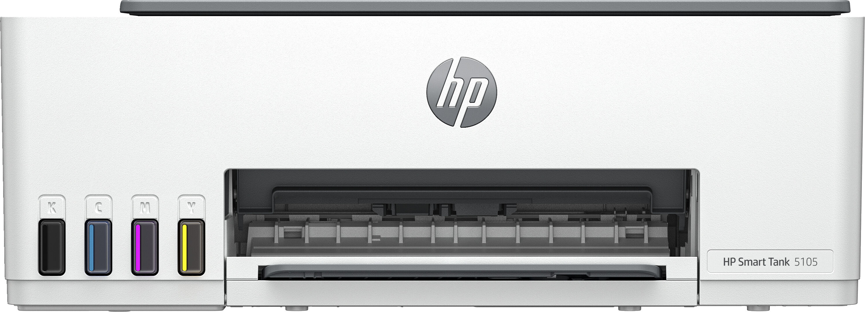 HP Smart Tank Stampante multifunzione 5105, Colore, per Abitazioni e piccoli uffici, Stampa, copia, scansione, wireless; Serbatoio stampante (tank) grandi volumi di documenti; stampa da smartphone o tablet; Scansione su PDF [1F3Y3A]