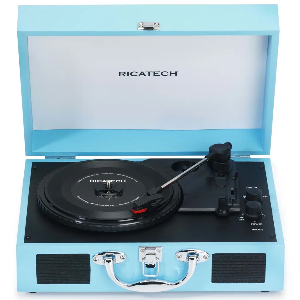 Ricatech Tourne-disque avancé RTT21 Bleu turquoise