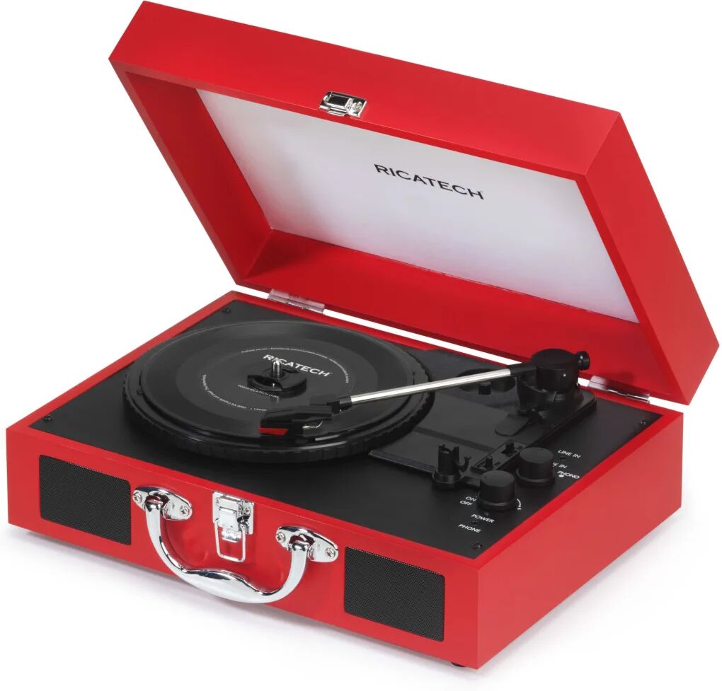 Ricatech Tourne-disque avancé RTT21 Rouge