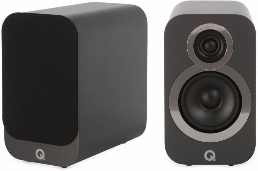 Q Acoustics 3010i - Boekenplank Luidsprekers - Grafiet ( per paar )