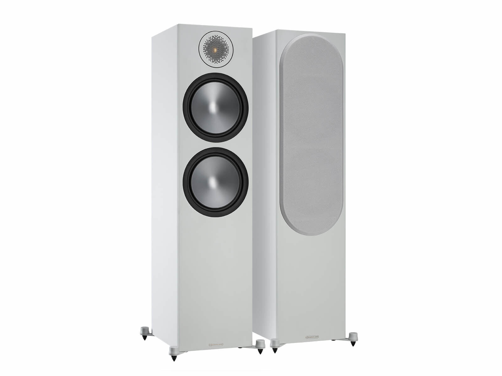 Monitor Audio Bronze 500 vloerstaande luidspreker Wit (per paar)