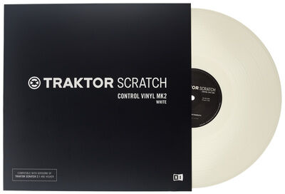 Native Instruments Traktor Scratch Vinyl Wh MkII