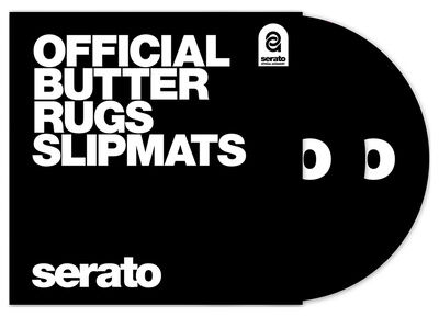 Serato Butter Rugs 12""Slipmat Black