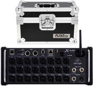 Behringer X Air XR18 Flyht Case Bundle