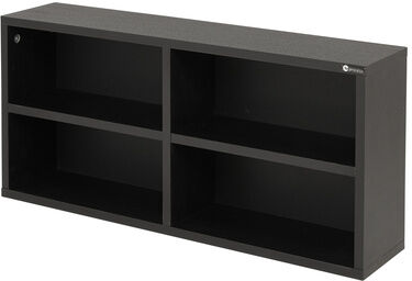 Fun Generation CD Shelf Four Black