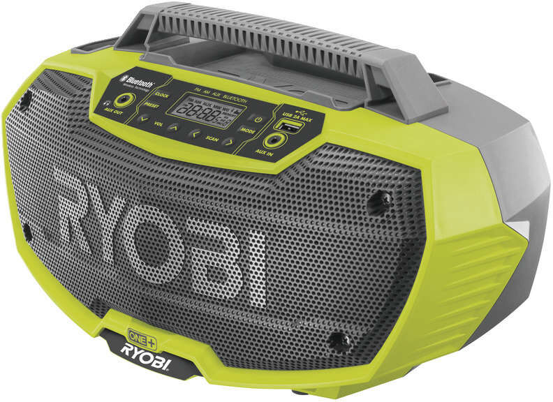 Ryobi R18RH-0 Akku Radio met Bleutooth 18 Volt excl. accu's en lader