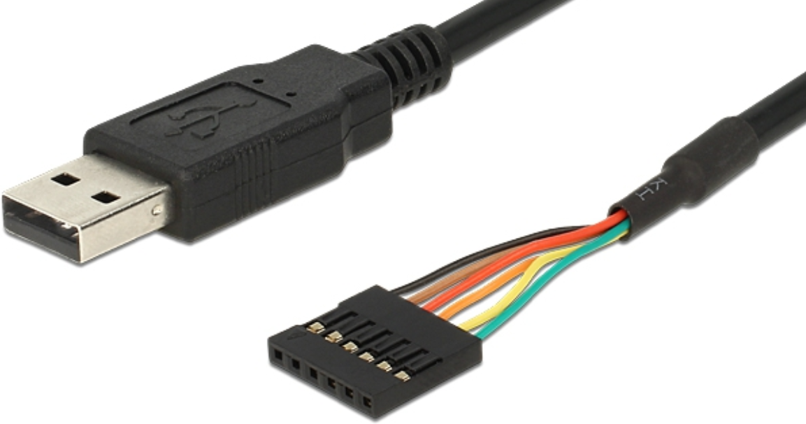 DeLOCK Ftdi Chip Adapterkabel - Usb 2.0 Han Til Ttl 6-Pin Pin Hun 5v