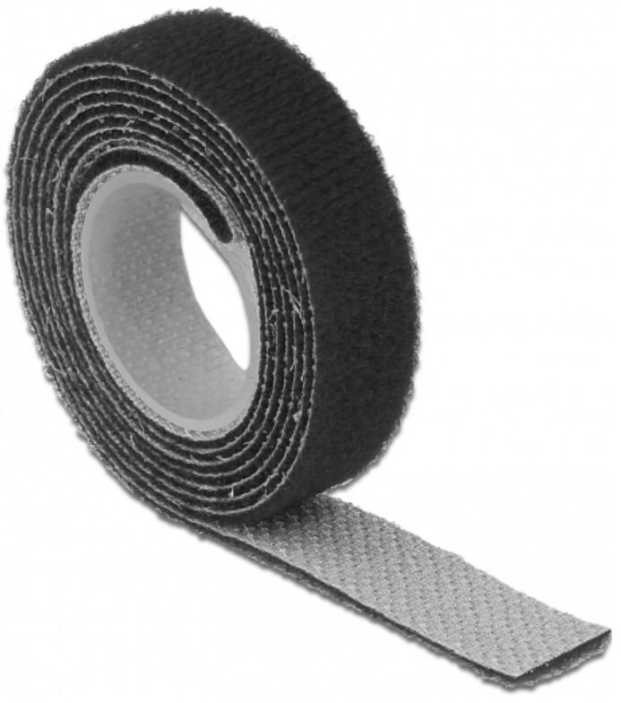 Delock Burrebånd - 13 Mm - Sort - 3 M