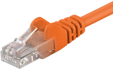 Cat 5e U/utp Netværkskabel - Orange - 20 M