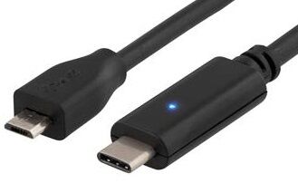 Usb-C 3.1 Til Usb Micro-B 2.0 Han Kabel - 1.5 M