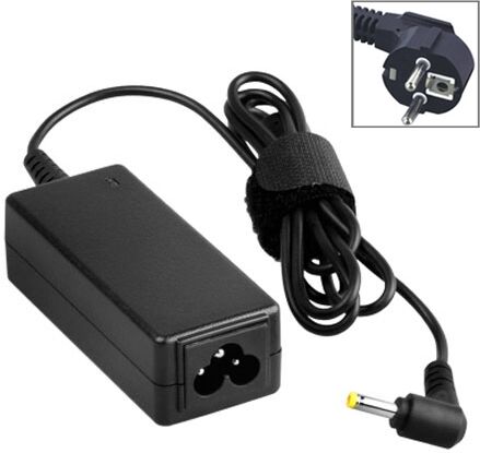 HP EU Plug AC Adapter 18.5V 3.5A 65W for HP COMPAQ Notebook, Output Tips: 4.8 x 1.7mm