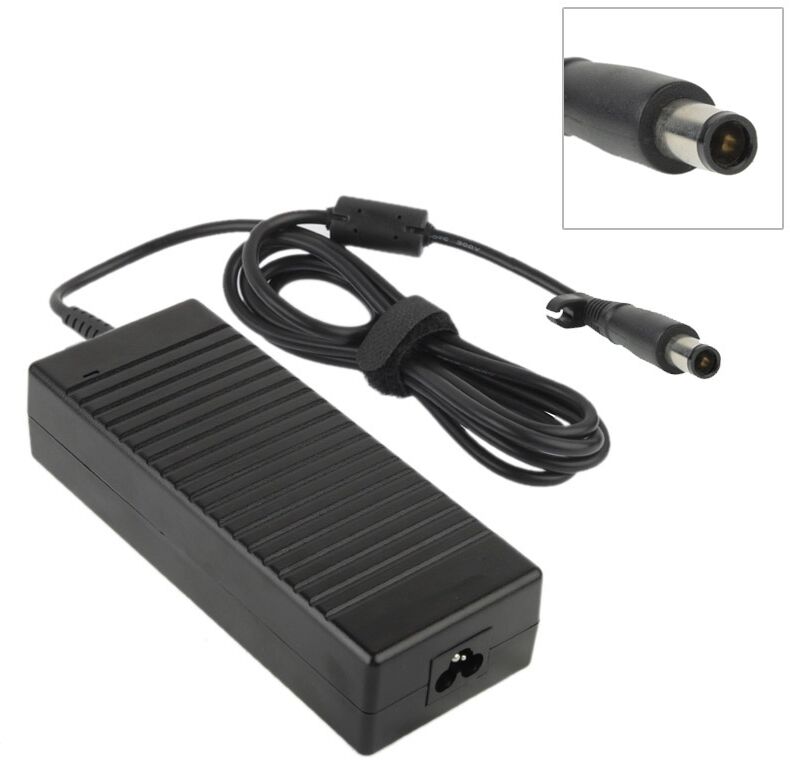 HP AC Adapter 19V 7.1A for HP COMPAQ Notebook, Output Tips: 7.4 x 5.0mm