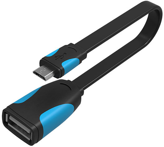 USB 2.0 A naaras Micro B uros sovitin , OTG