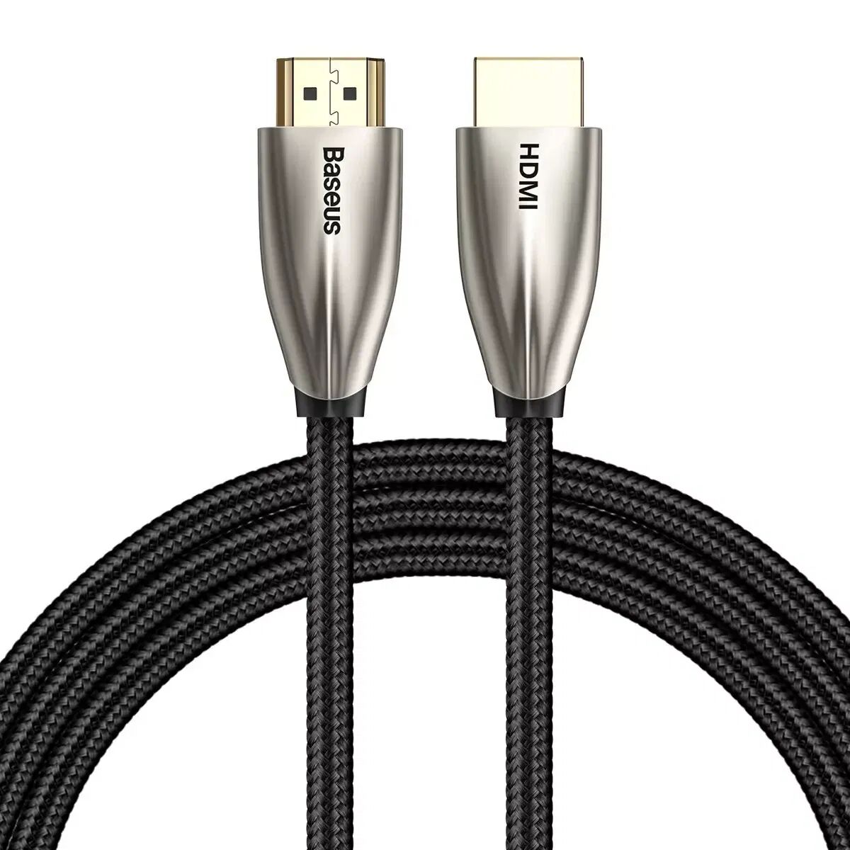Baseus HDMI 2.0 Male to Male Baseus - 3 med - Svart/Sølv