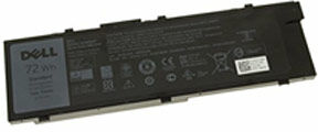 Dell Batteri (6160 mAh 11.1 V, Sort, Originalt) passende til Batteri til Dell Precision M7710