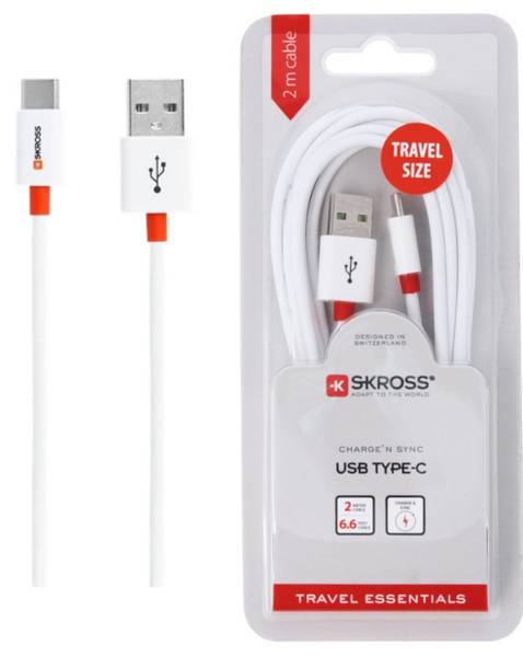 Skross Ladekabel Usb C 2m (Android) Skross