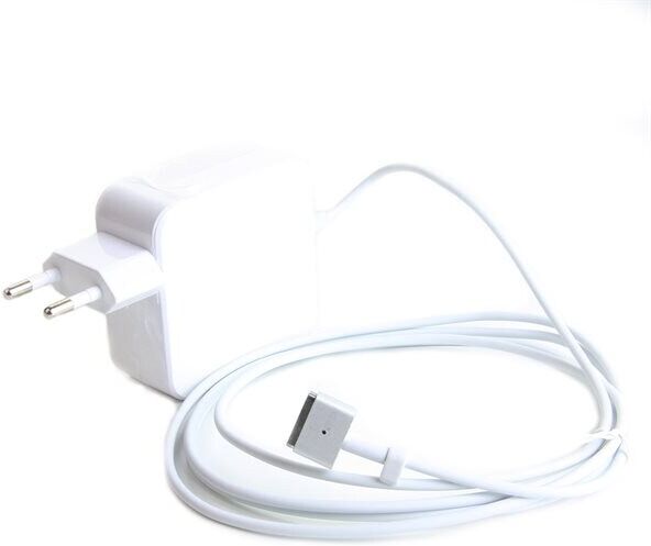 24hshop Strømadapter 45W til Macbook Air, MagSafe 2