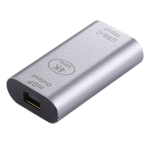 24hshop Adapter med USB-C til Mini-DP-Port