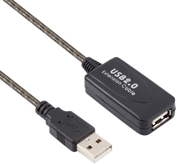 24hshop USB Active skjøtekabel 20m