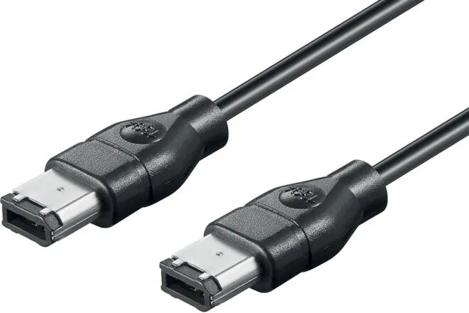 Firewire 400-kabel, 6-pinners til 6-pinners 1,8 m