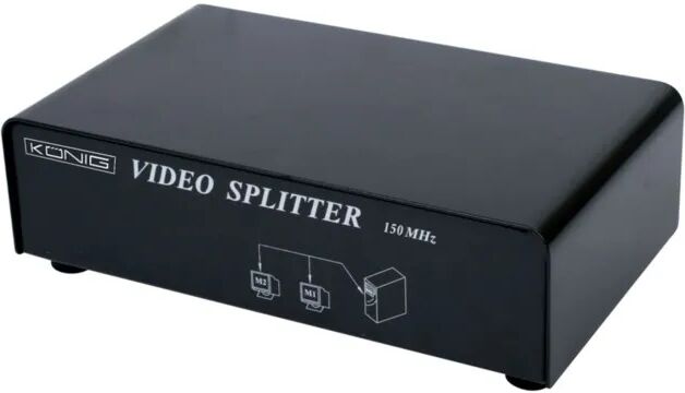 VGA-splitter 2 porter