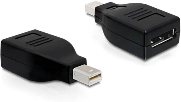 Displayport-adapter, svart