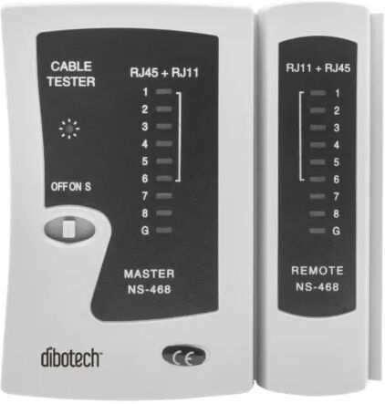 Dibotech Kabeltester for nettverkskabel