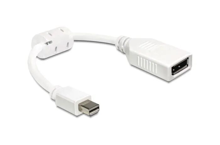 Mini-displayport til Displayport-adapter med kabel