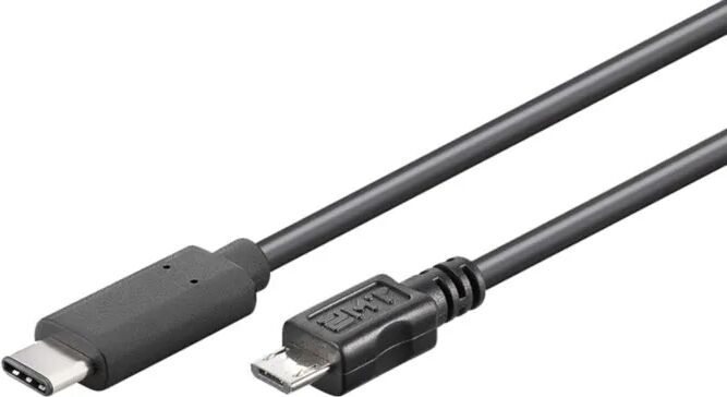 Tilkoblingskabel USB-C til Micro-USB 0,6 m