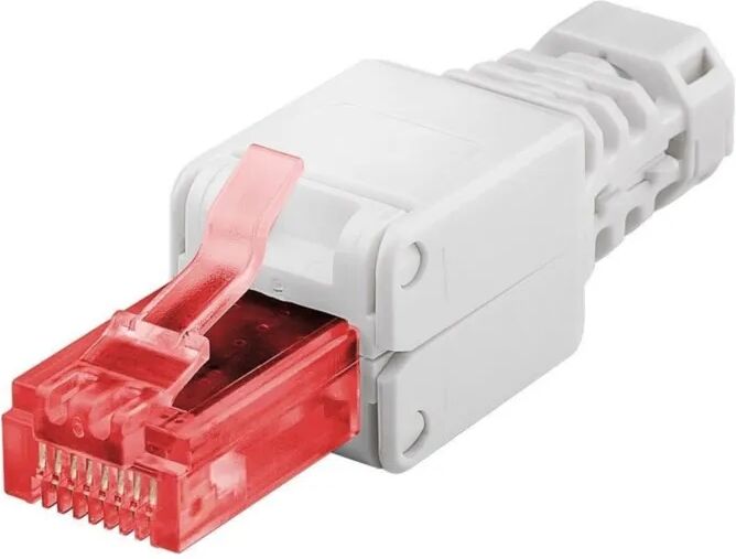 Verktøyfri RJ45-kontakt Cat. 6