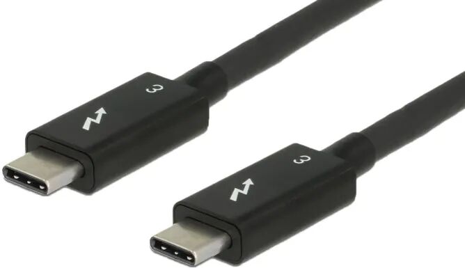 Thunderbolt 3-kabel 0,5 m