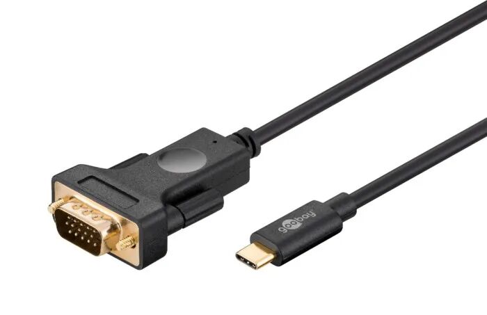USB-C-kabel til VGA