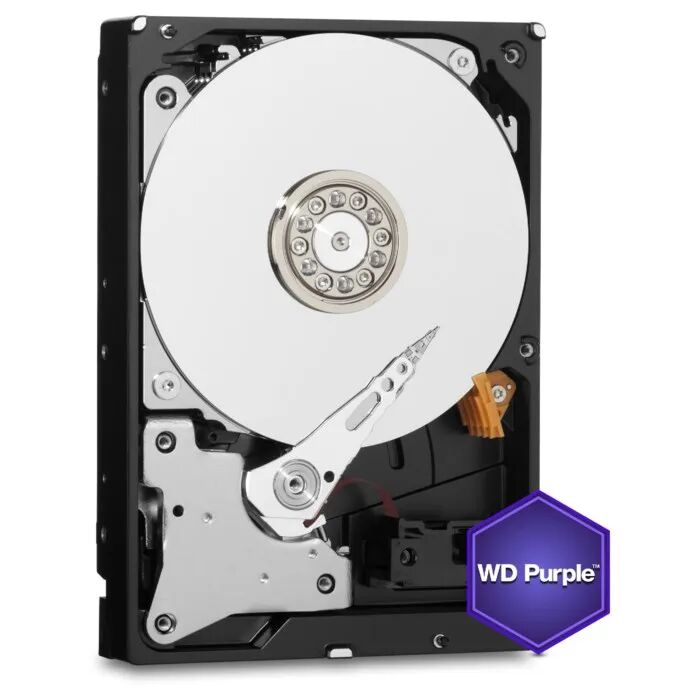 WD Purple Intern harddisk 3,5” 2 TB
