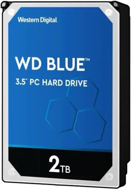 WD Blue Intern harddisk 3,5” 2 TB