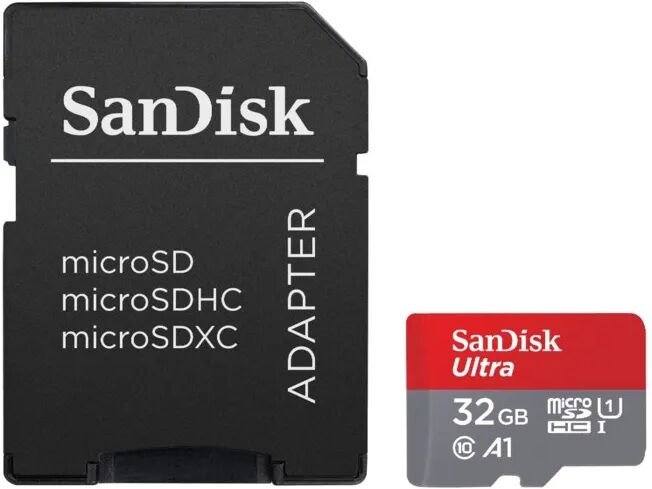 Sandisk Ultra+ Micro-SD-kort 32 GB