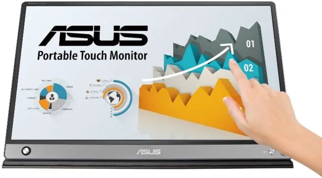 Asus ZenScreen MB16AMT Touch-monitor 15,6"