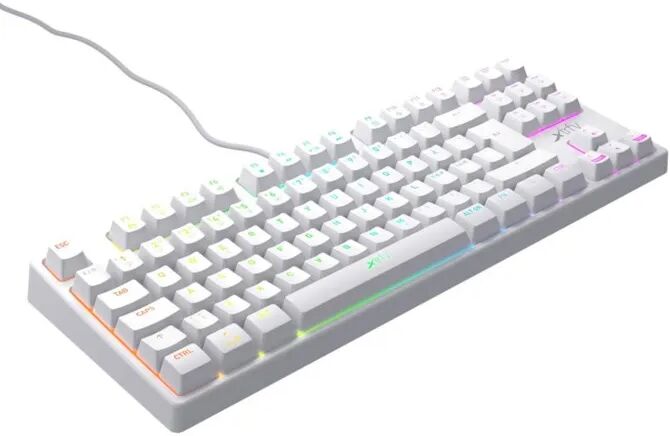 Xtrfy K4 RGB TKL Gaming-tastatur Hvit