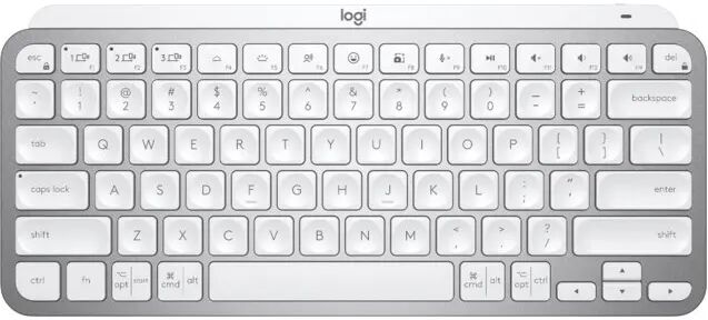 Logitech MX Keys Mini Trådløst tastatur Lysgrå