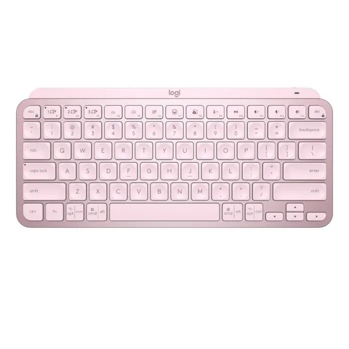 Logitech MX Keys Mini Trådløst tastatur Rosa