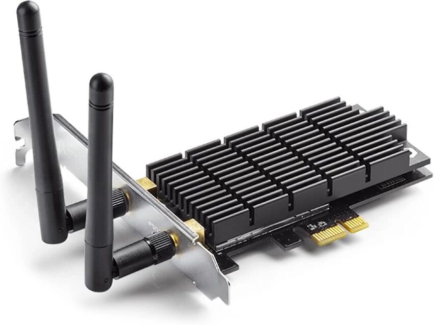 TP-Link Archer T6E PCIe Nettverkskort, Dual-Band, 400+867 Mbps, 2xDetachable antennas