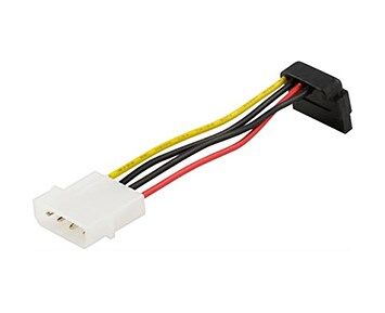 Deltaco Power Cable Sata Angle