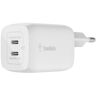 Belkin Chargeur Usb-c Boost Charge Pro 65 W Blanc (wch013vfwh)