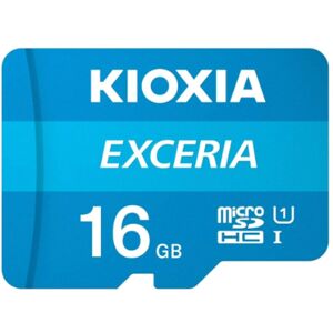 Toshiba Kioxia 16GB Micro SDHC Card CL10 mit Adapter/ für Card Recorder - Speicherkarte