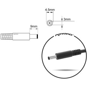 MITSU STRØMFORSYNING 19,5V 3,34A (4,5X3,0 PIN) - DELL