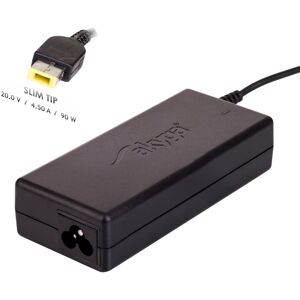 Akyga Square AK-ND-29 AC-adapter til IBM, Lenovo notebook (20 V; 4,5 A; 90 W; Slim Tip, Firkantet gul)