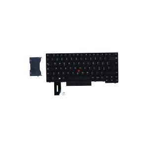 Lenovo - Notebooks udskiftningstastatur - med Trackpoint, UltraNav - italiansk - FRU - for ThinkPad E48X  E49X  L380  L380 Yoga  L390  L390 Yoga  L480  L490  T480  T49X