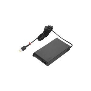 Lenovo ThinkPad 170W Slim AC Adapter (Slim-tip) - Strømforsyningsadapter - AC 90-265 V - 170 Watt - Danmark - sort - for ThinkPad P1 Gen 5  P15v Gen 2  P15v Gen 3  P17 Gen 2  T15p Gen 2  X1 Extreme Gen 5