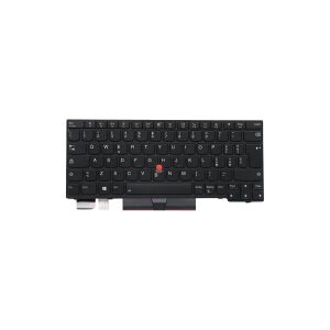 Lenovo Primax - Notebooks udskiftningstastatur - med Trackpoint, UltraNav - bagbelyst - italiansk - FRU - for ThinkPad L13 Gen 2 20VH, 20VJ  L13 Yoga Gen 2 20VK, 20VL  X13 Gen 1 20T2, 20T3, 20UF, 20UG