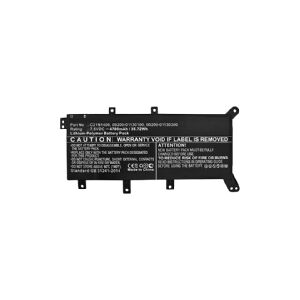 CoreParts - Batteri til bærbar computer (svarende til: ASUS 0B200-01130100, ASUS 0B200-01130300, ASUS C21N1408) - 7.6 V - Litium-polymer - 4100 mAh - 31 Wh - sort - for ASUS A555LJ-DM941T, XX1268T  F554LA-WS71